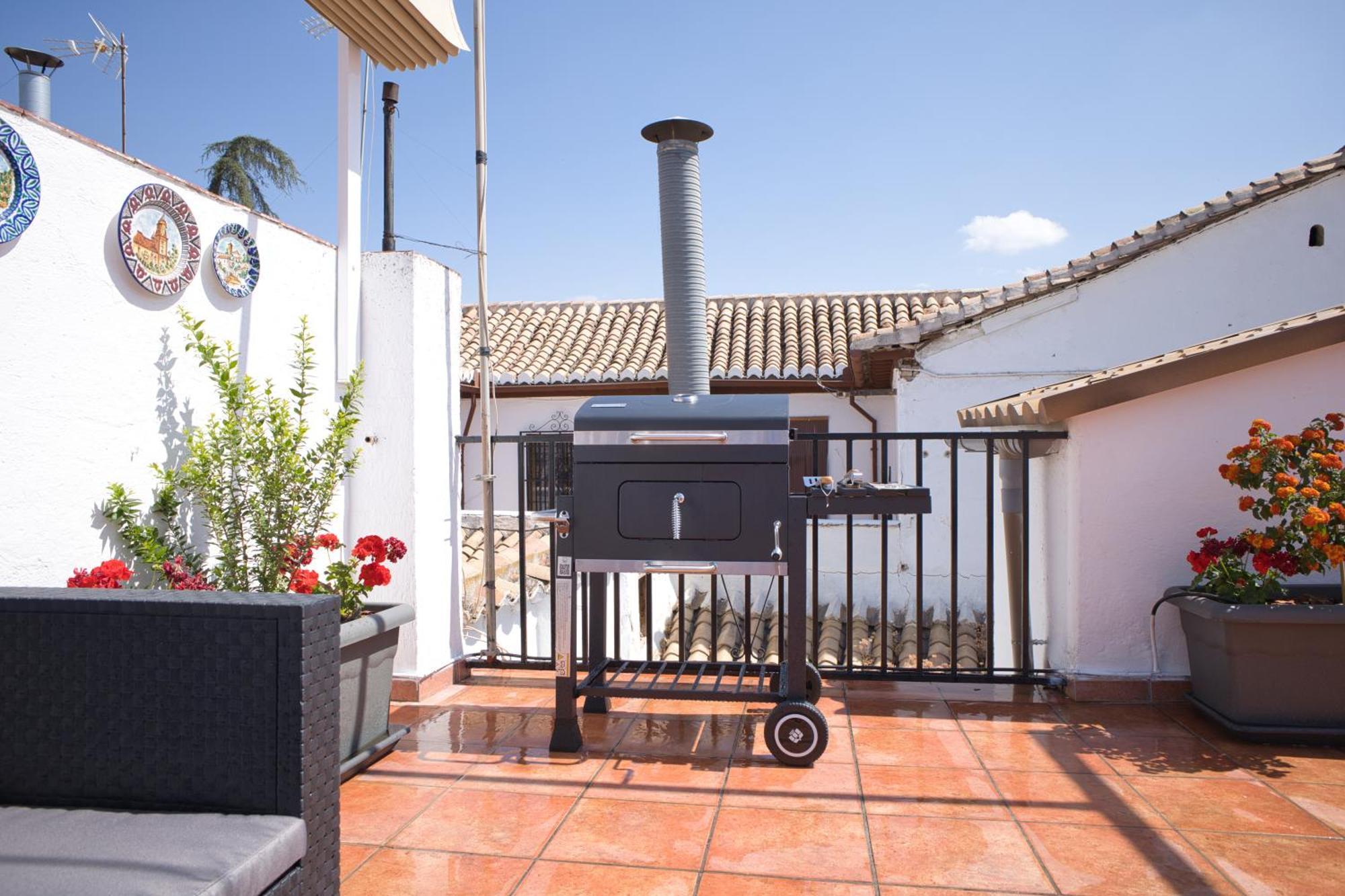 Sunny House Terraza Privada Y Parking Villa Granada Exteriör bild